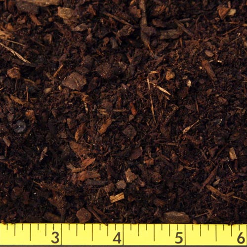 Aged fir and pine bark fines, 0 to 1/4 inch, available fresh, aged, or treated