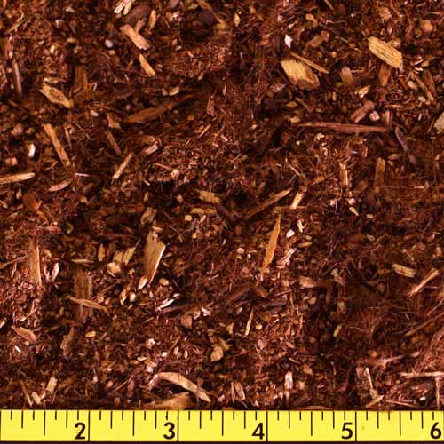 Triple grind redwood bark, also known as Ligna Peat, finely ground organic peat alternative
